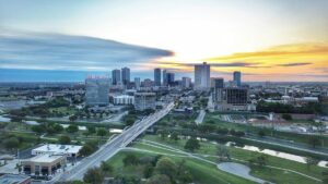 Fort Worth Texas Skyline